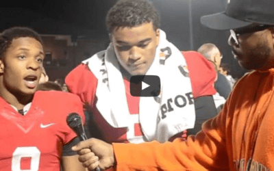 Ensworth vs. Brentwood Academy Post Game Interview 2013 with Derek Barnett and C.J. Sanders