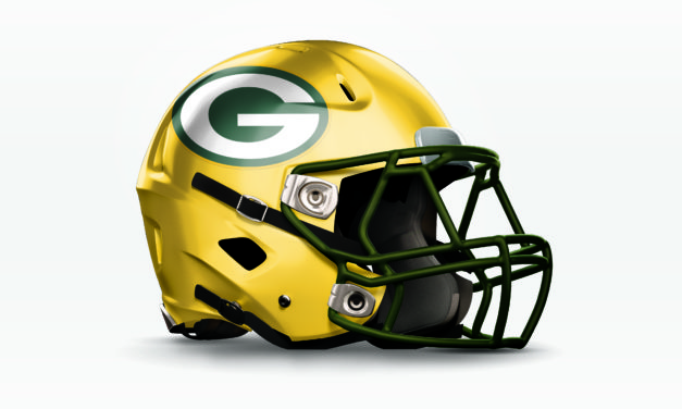 Gallatin Green Wave Helmet