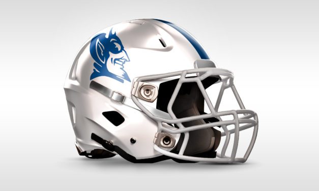 Lebanon Blue Devils Helmet