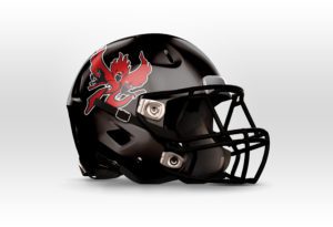 Pearl Cohn Firebirds Football Helmet