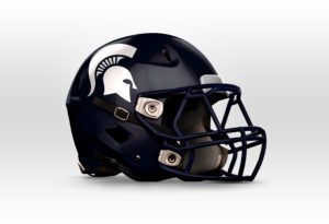 Summit Spartans Football Helmet