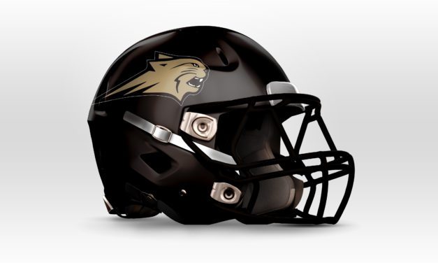 Giles County Bobcats Helmet