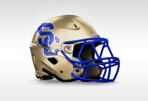 Shelbyville Eagles Football Helmet