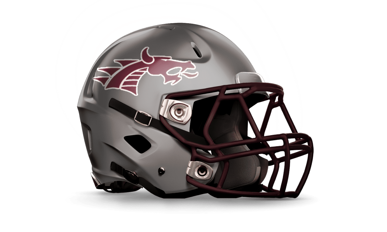 Collierville Dragons Helmet